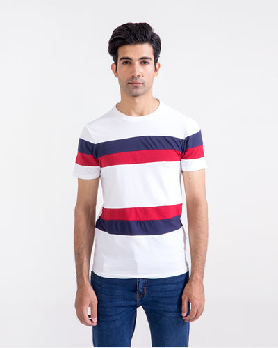 Men Panel T-Shirt