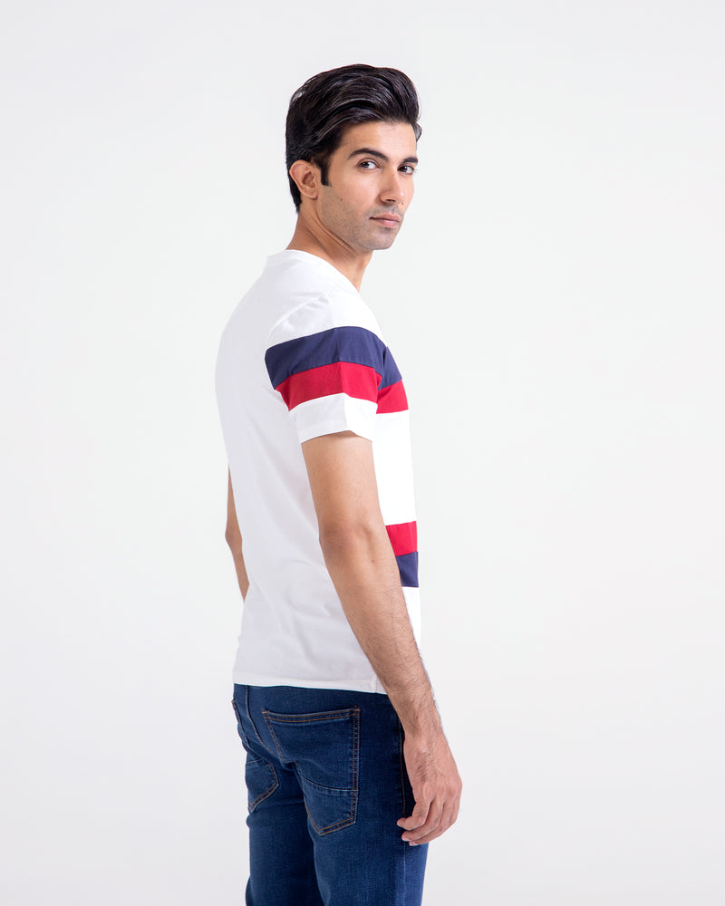 Men Panel T-Shirt - Engine - Buy Now