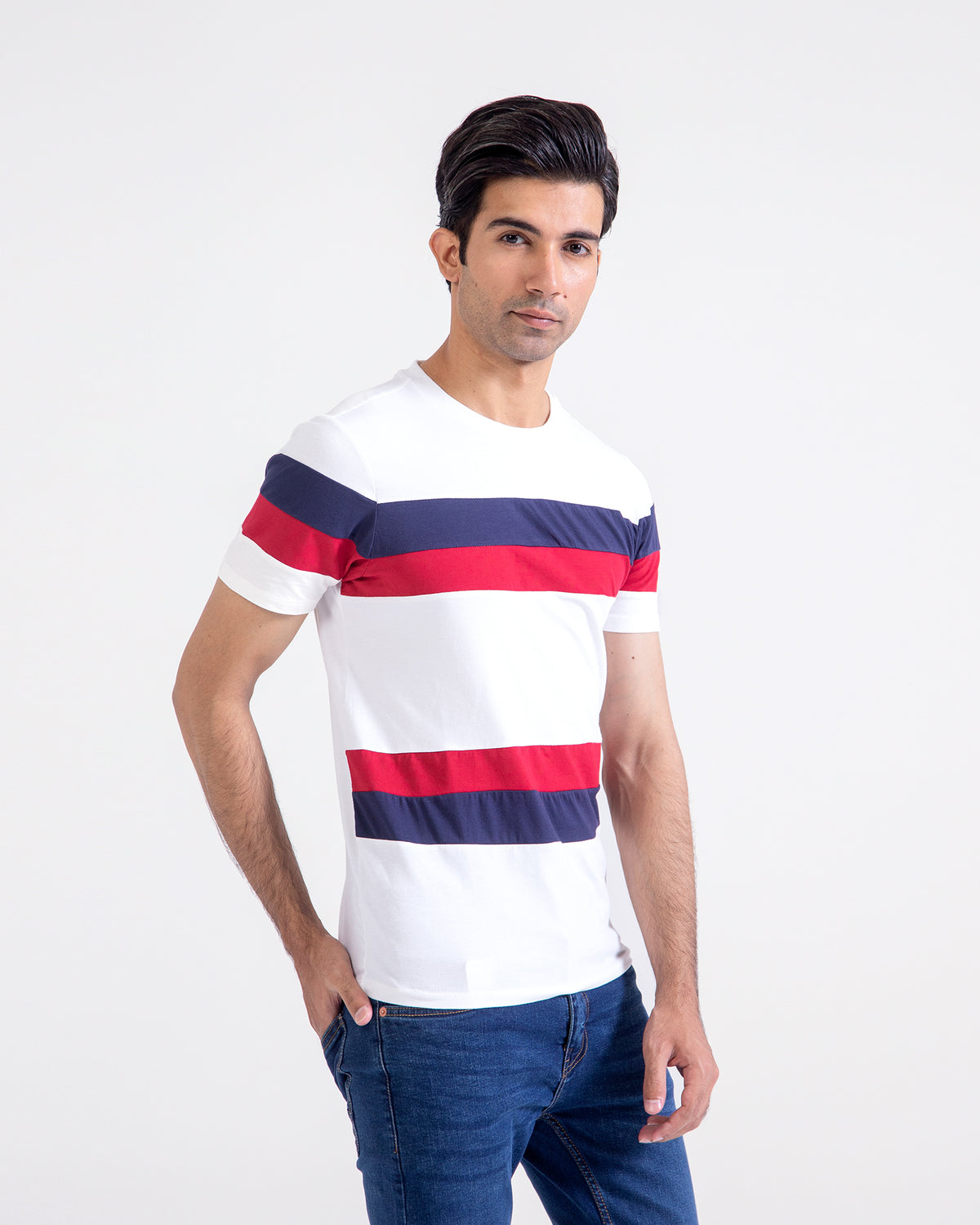 Men Panel T-Shirt - Engine - Buy Now