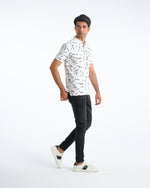 Men Printed Polo Tee - Engine - Buy Now