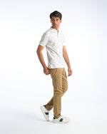 Men Ban Collar Polo Tee - Engine - Buy Now