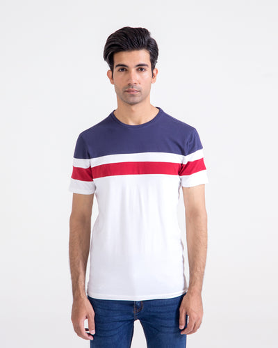 Men Panel T-Shirt