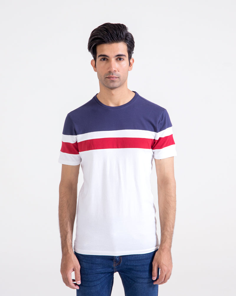 Men Panel T-Shirt - Engine - Buy Now