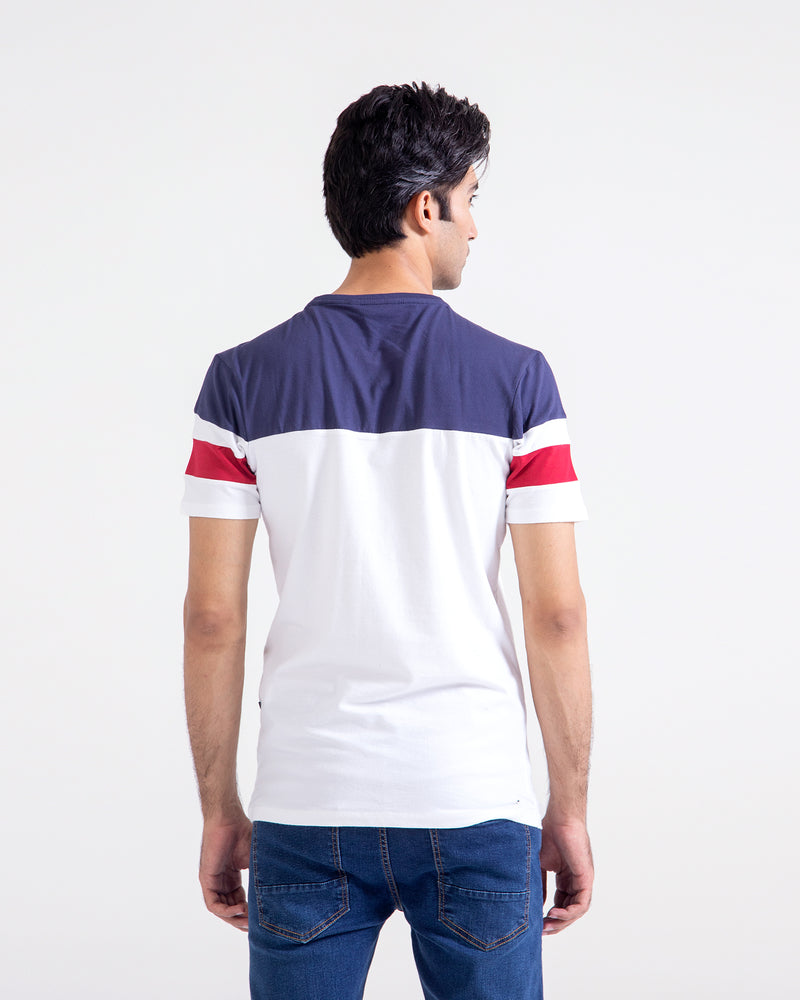 Men Panel T-Shirt - Engine - Buy Now