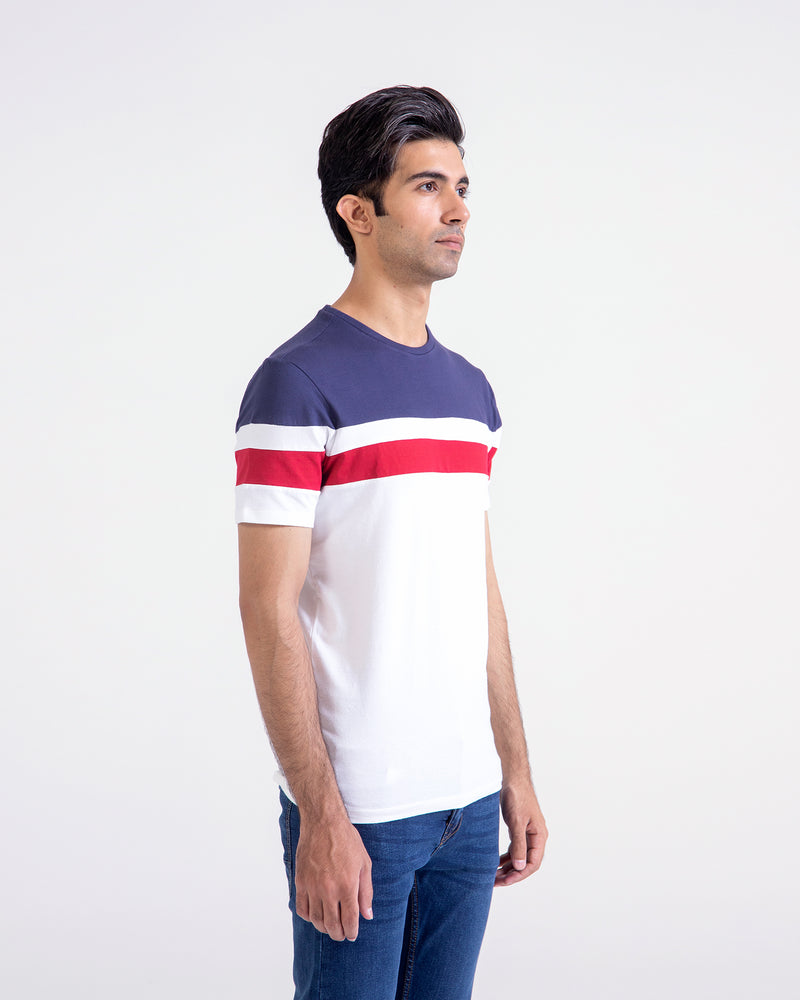 Men Panel T-Shirt - Engine - Buy Now