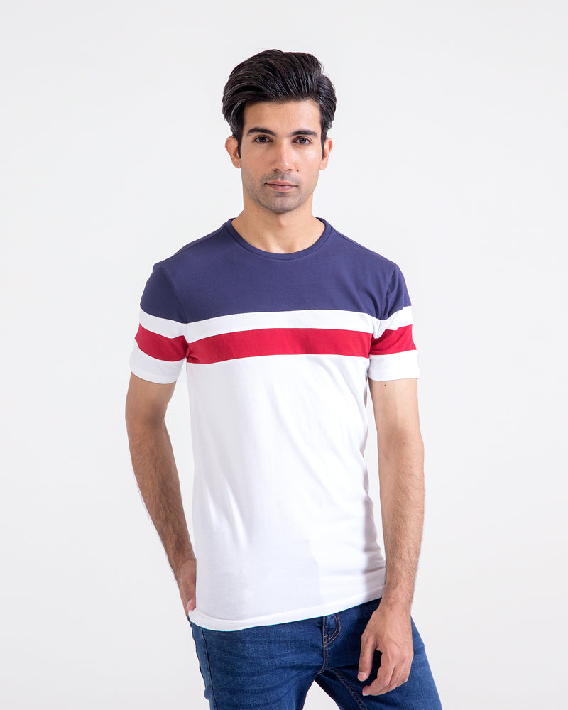 Men Panel T-Shirt - Engine - Buy Now