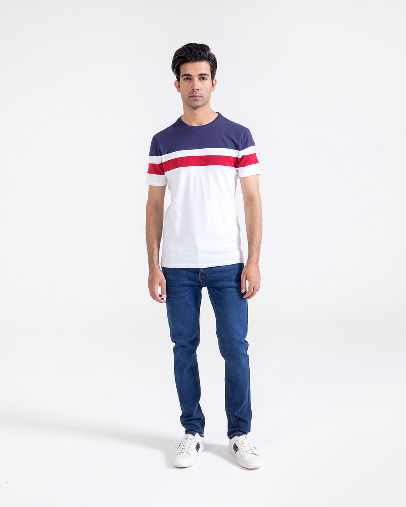 Men Panel T-Shirt - Engine - Buy Now