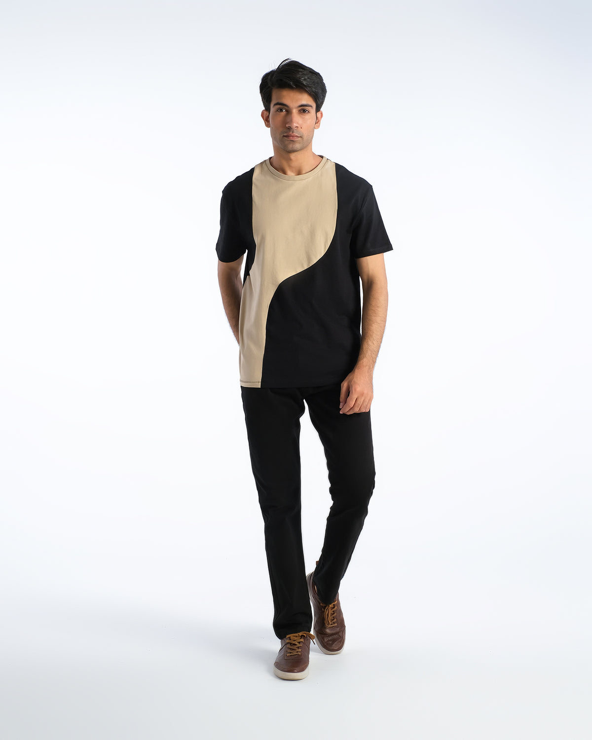 Men Panel T Shirt - Engine - Buy Now