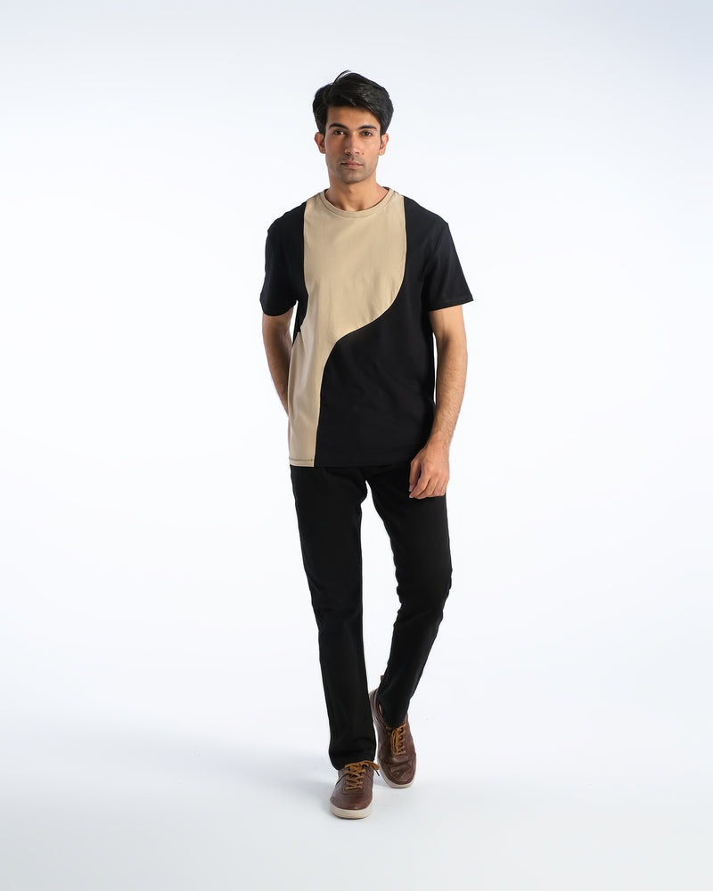 Men Panel T Shirt - Engine - Buy Now