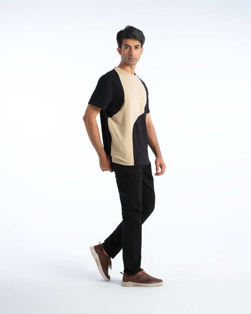 Men Panel T Shirt - Engine - Buy Now
