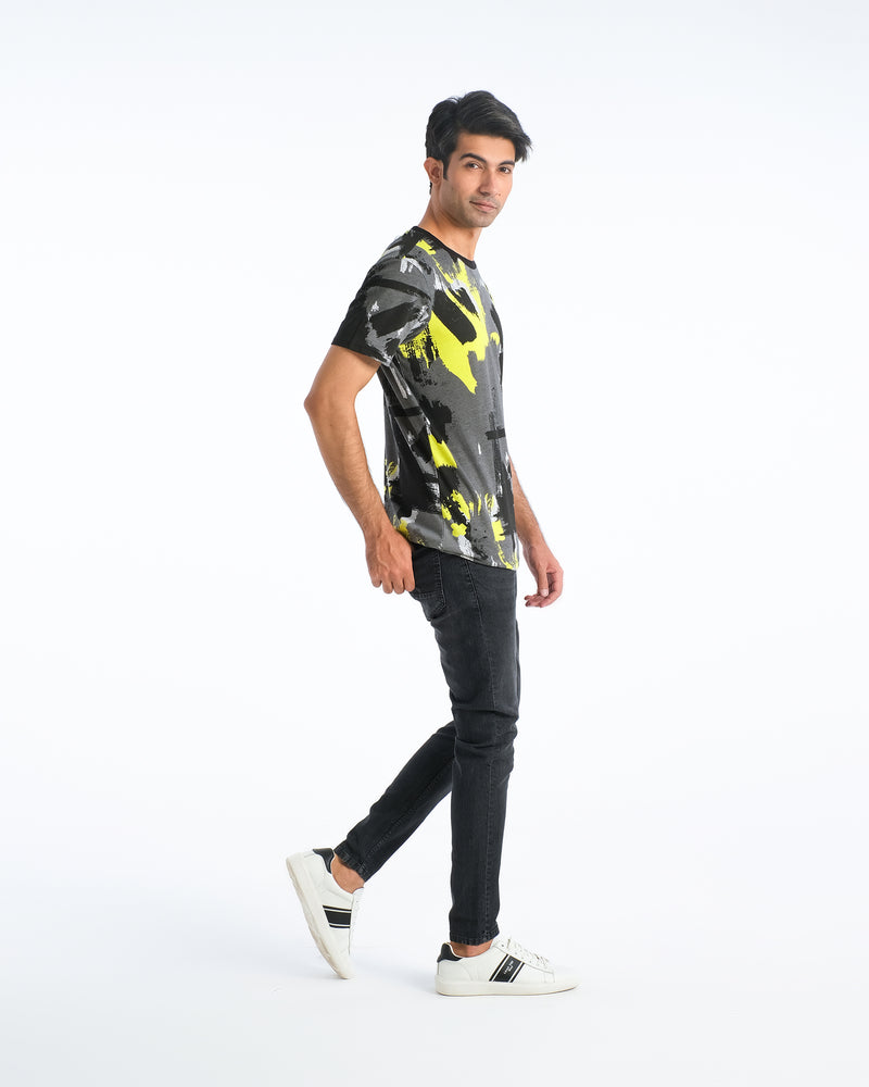 Men All Over Printed T shirt - Engine - Buy Now