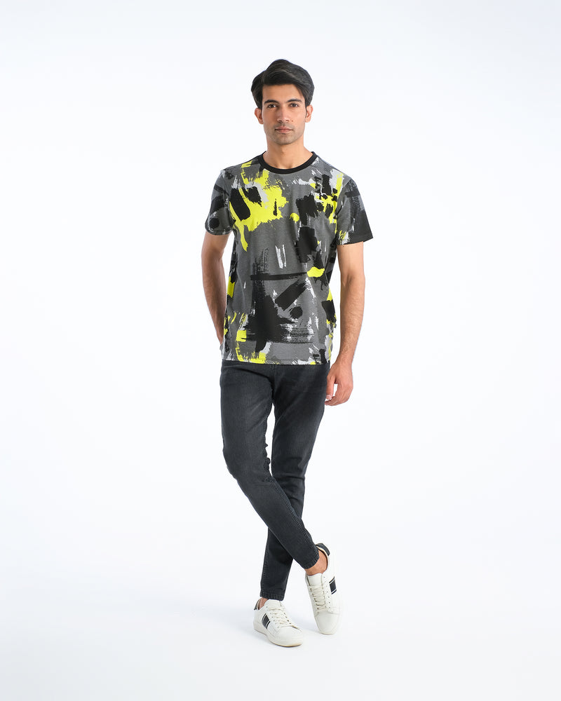 Men All Over Printed T shirt - Engine - Buy Now