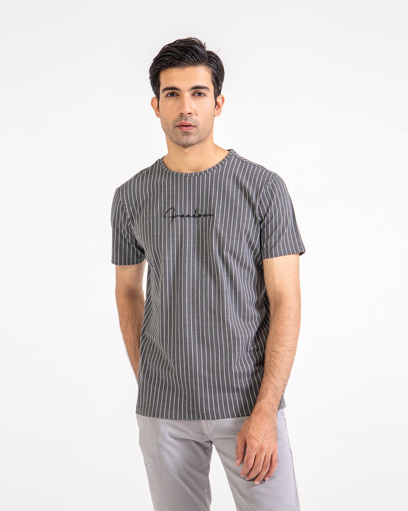 Men Striper T-Shirt - Engine - Buy Now