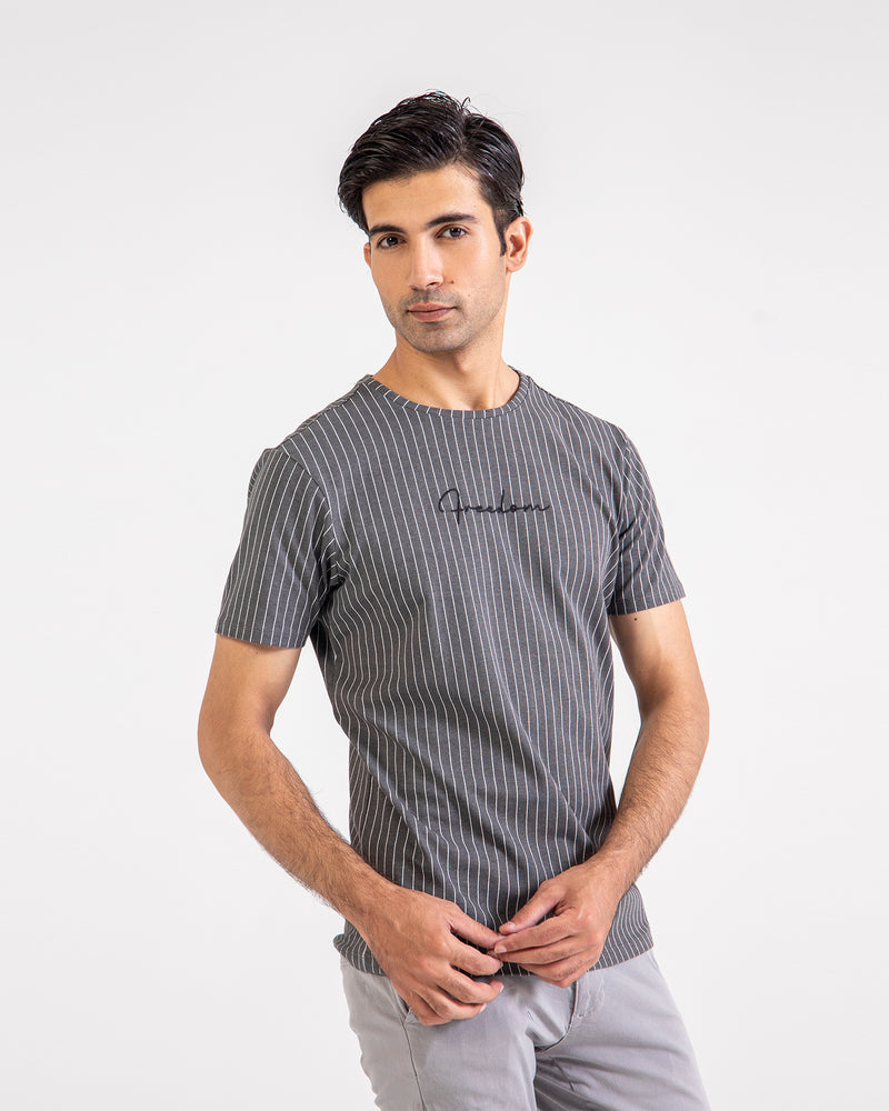 Men Striper T-Shirt - Engine - Buy Now