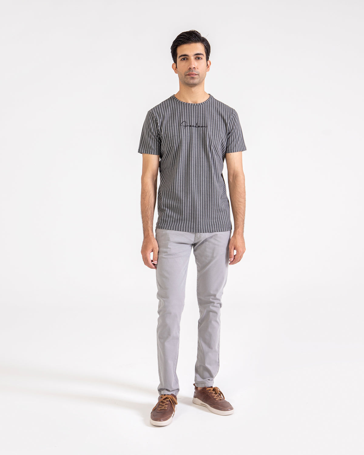 Men Striper T-Shirt - Engine - Buy Now