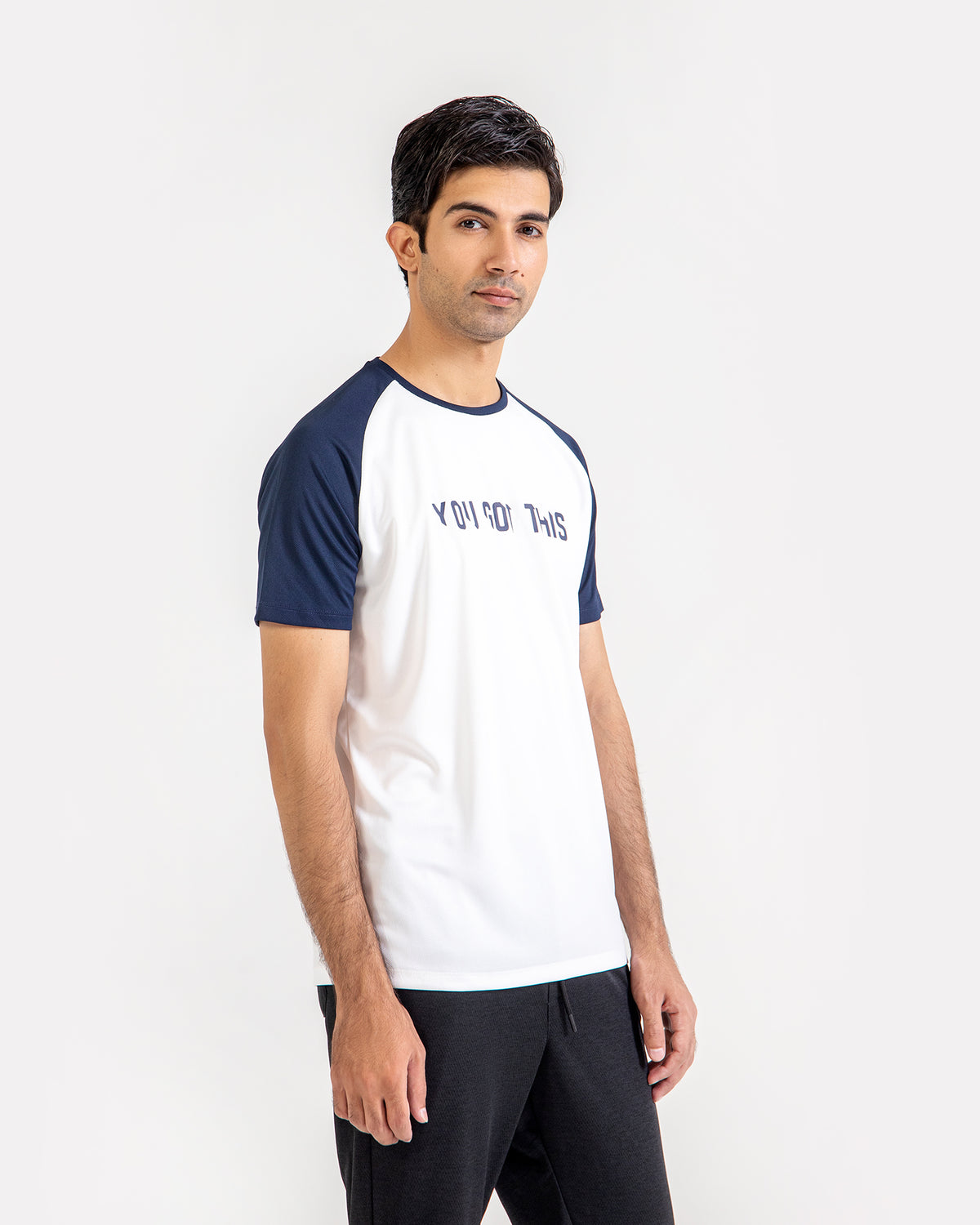 Men Panel Active Wear Tee - Engine - Buy Now