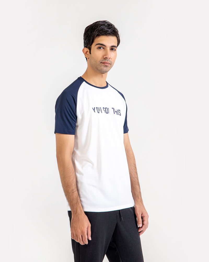 Men Panel Active Wear Tee - Engine - Buy Now
