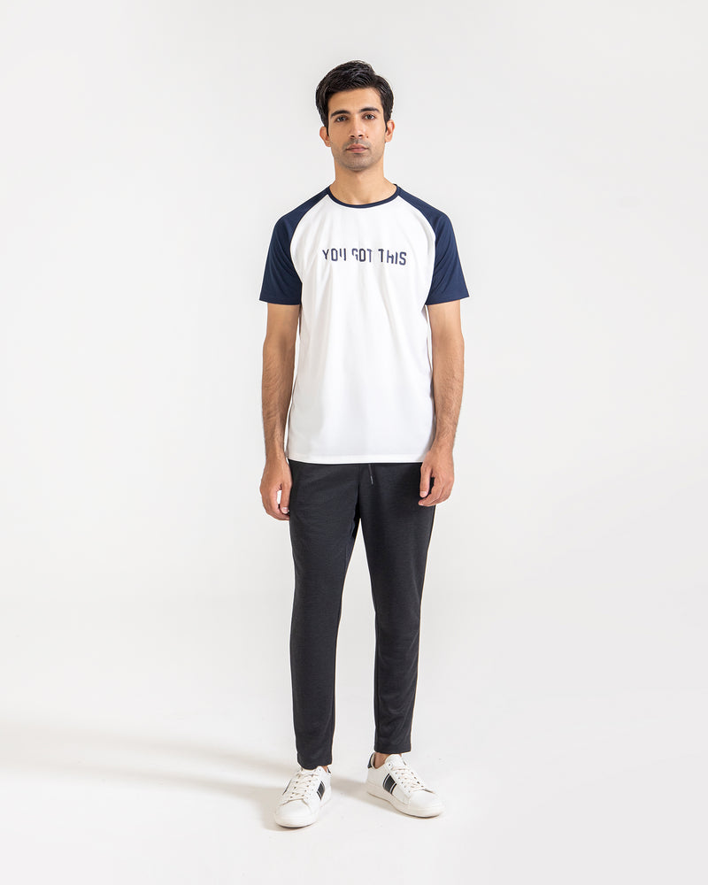 Men Panel Active Wear Tee - Engine - Buy Now