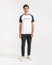 Men Panel Active Wear Tee