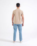 Men Ban Collar Polo Tee - Engine - Buy Now