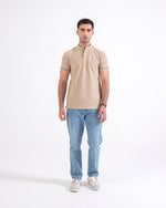 Men Ban Collar Polo Tee - Engine - Buy Now
