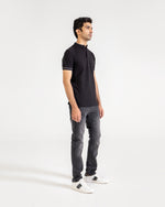 Men Ban Collar Polo Tee - Engine - Buy Now