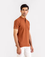 Men Ban Collar Polo Tee - Engine - Buy Now