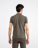 Men Ban Collar Polo Tee - Engine - Buy Now