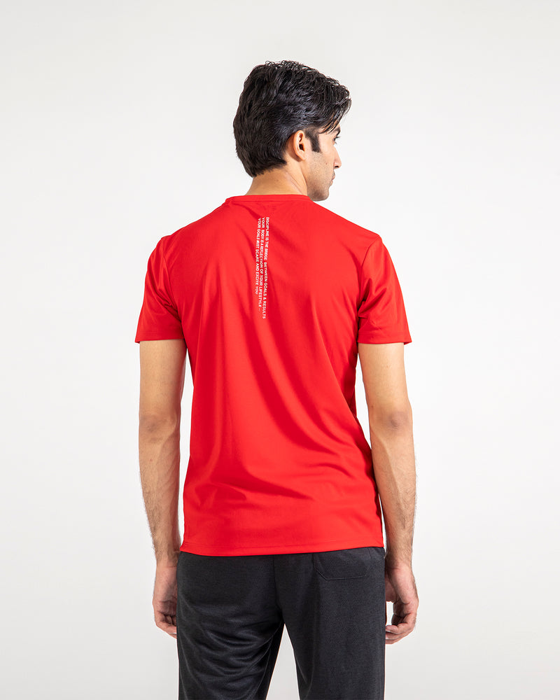 Men Plain Active Wear Tee - Engine - Buy Now