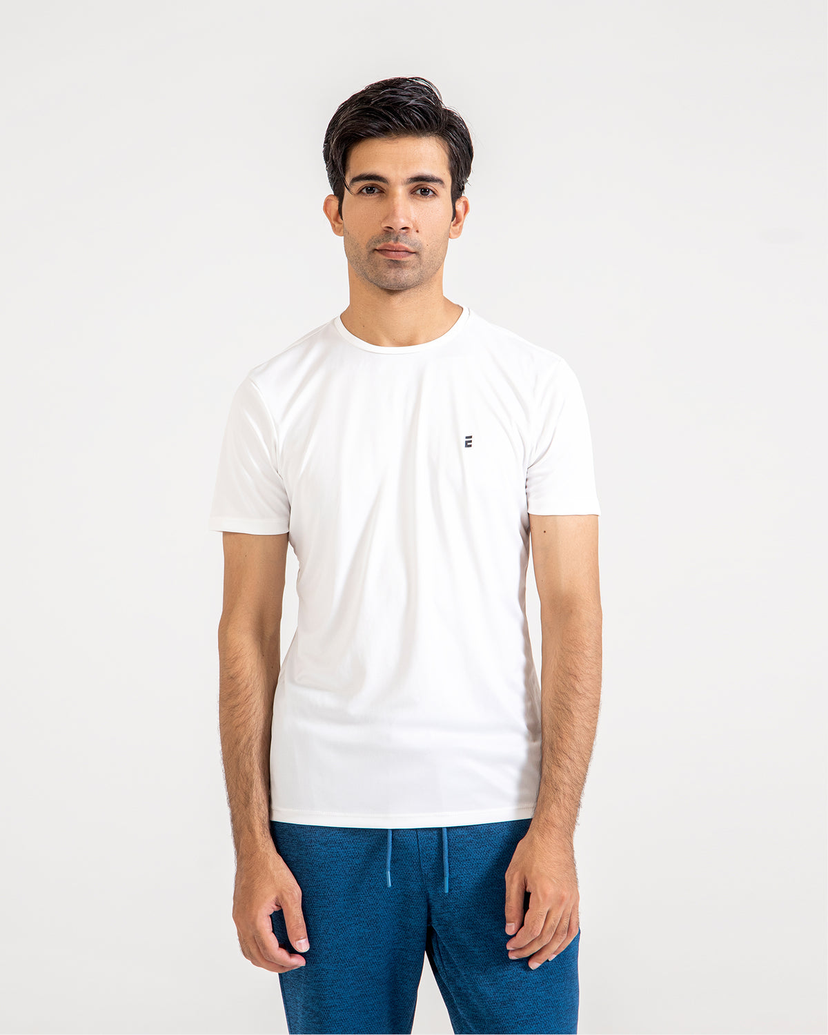 Men Plain Active Wear Tee - Engine - Buy Now