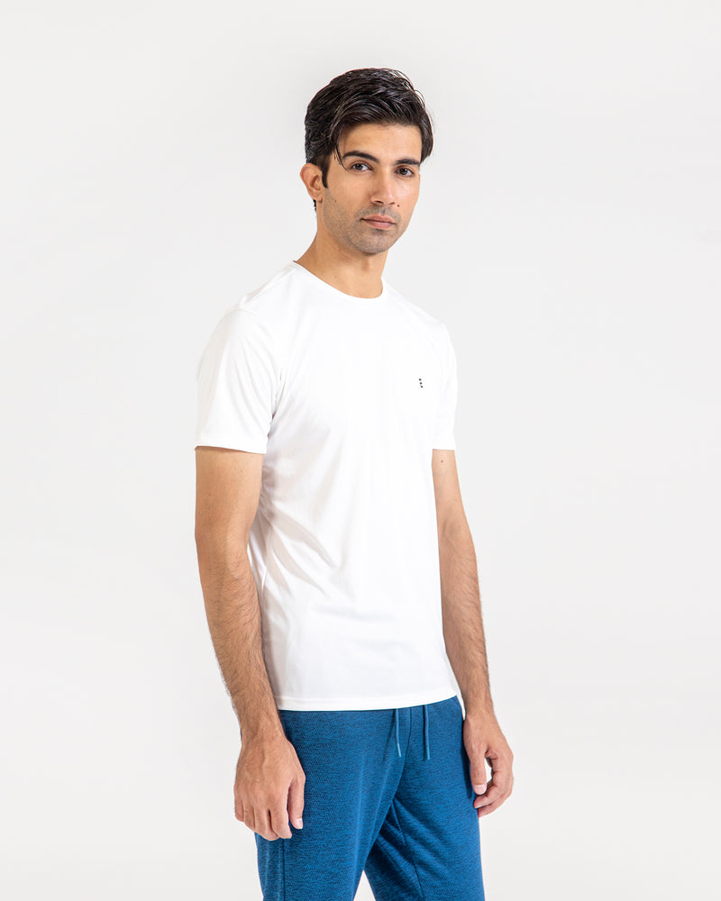 Men Plain Active Wear Tee - Engine - Buy Now