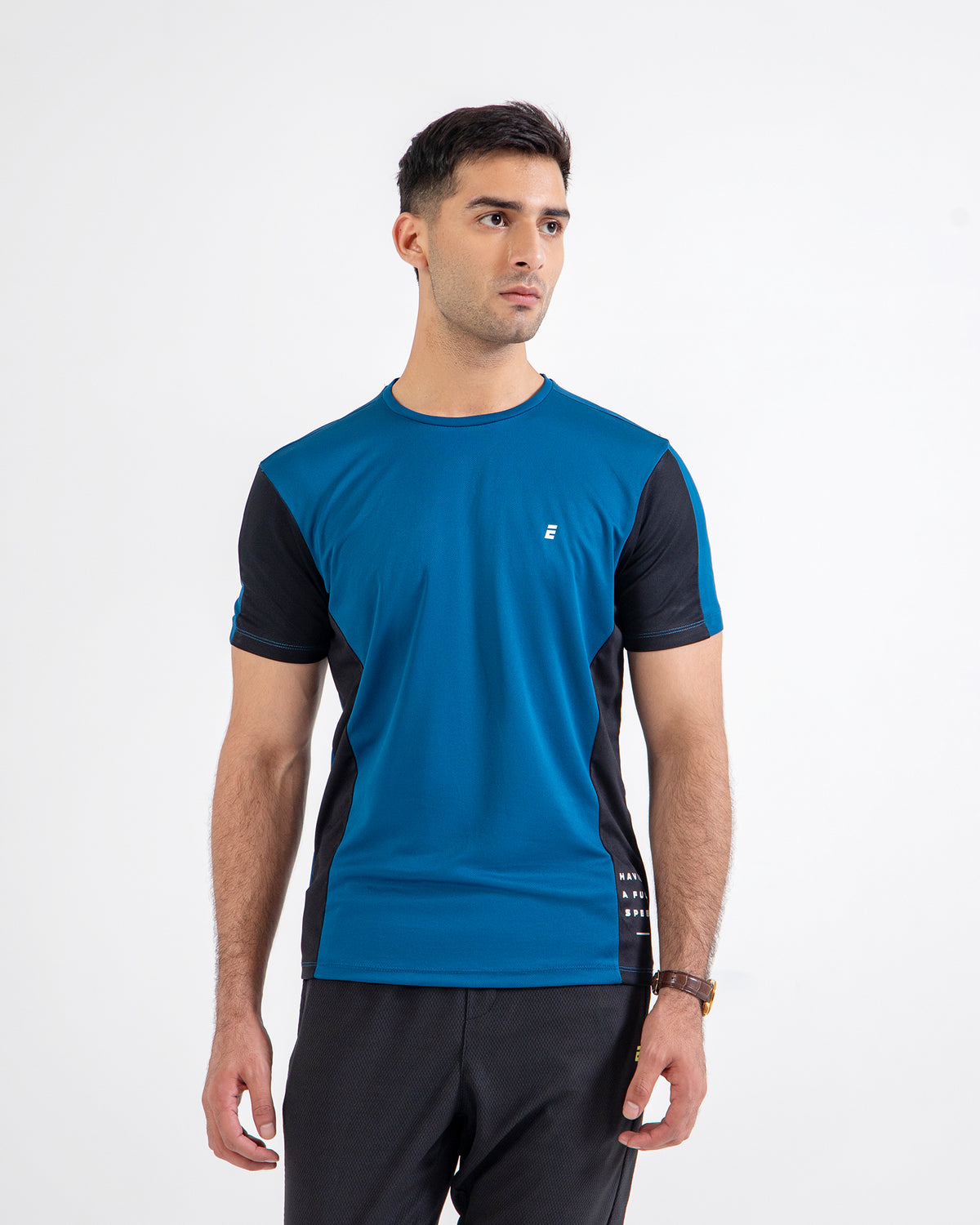 Men Panel Gym Tee - Engine - Buy Now