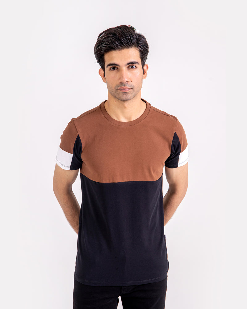 Men Panel T-Shirt - Engine - Buy Now