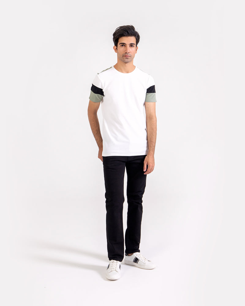 Men Panel T-Shirt - Engine - Buy Now