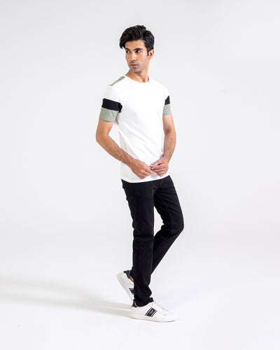 Men Panel T-Shirt