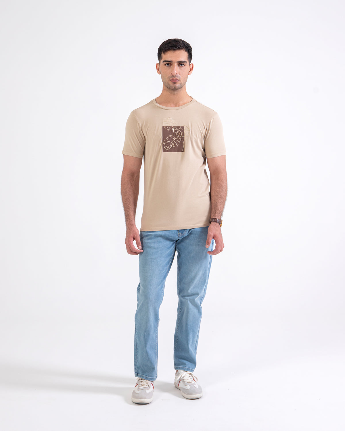 Men Embroidery T-Shirt - Engine - Buy Now
