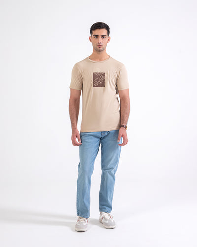 Men Embroidery T-Shirt