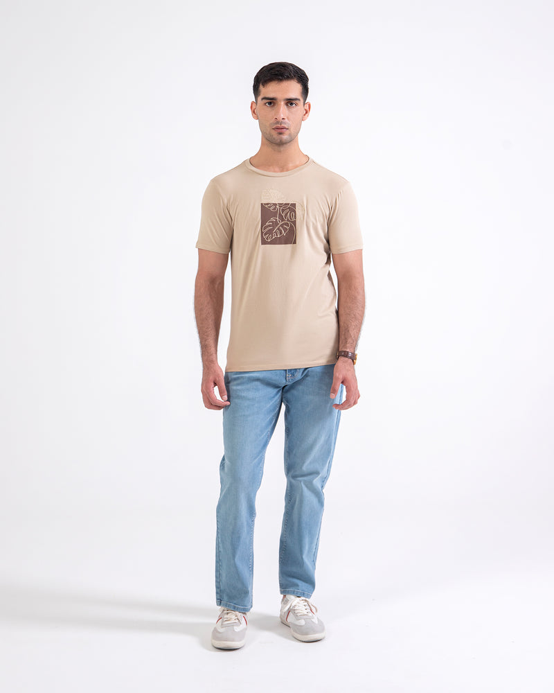 Men Embroidery T-Shirt - Engine - Buy Now