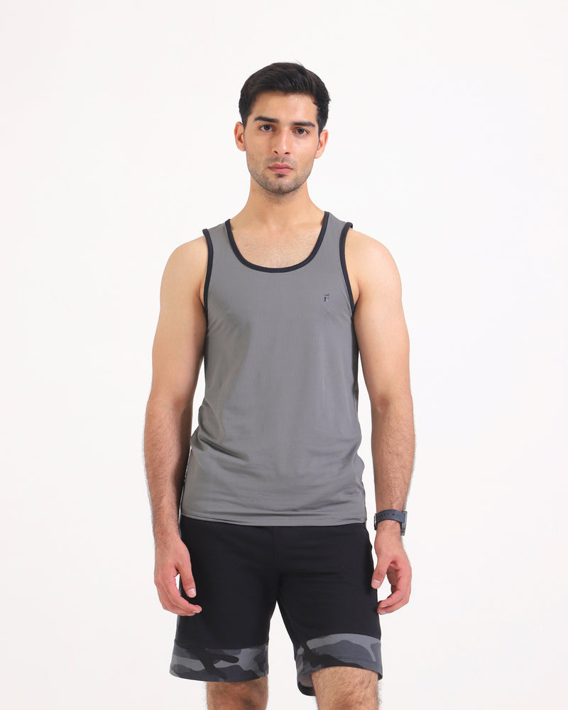 Men Panel Active Wear Vest - Engine - Buy Now