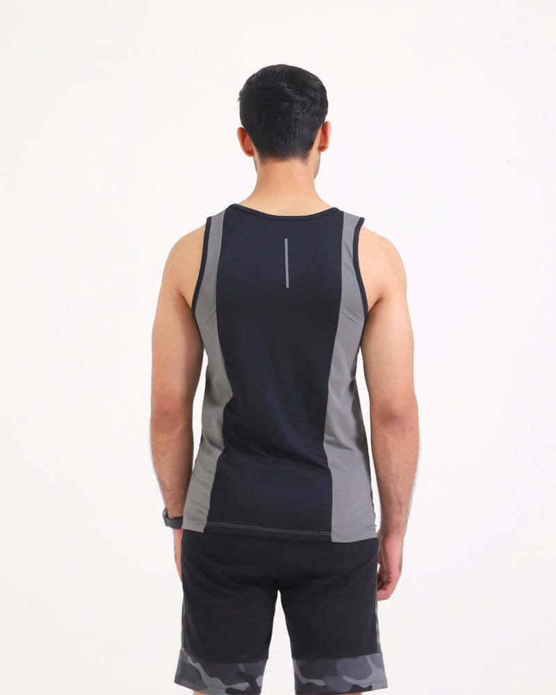 Men Panel Active Wear Vest - Engine - Buy Now