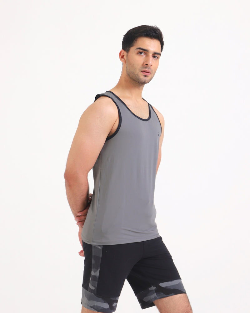 Men Panel Active Wear Vest - Engine - Buy Now