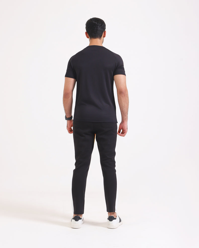 Men Plain Active Wear Tee - Engine - Buy Now
