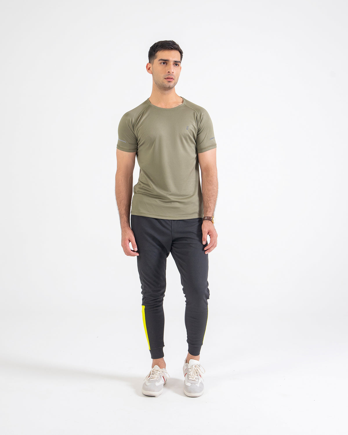 Men Plain Active Wear Tee - Engine - Buy Now