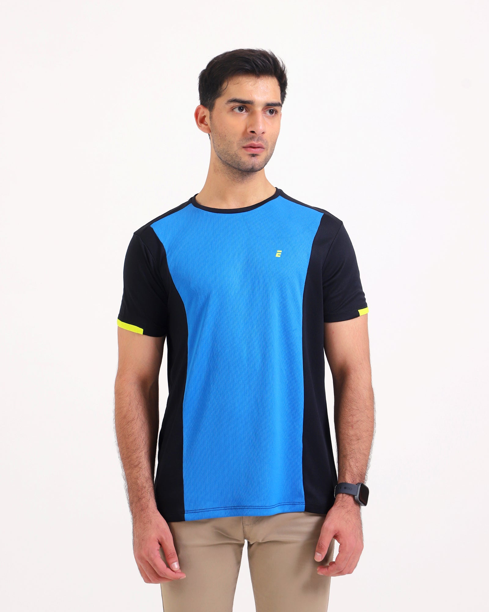 Men Panel Active Wear Tee - Engine - Buy Now