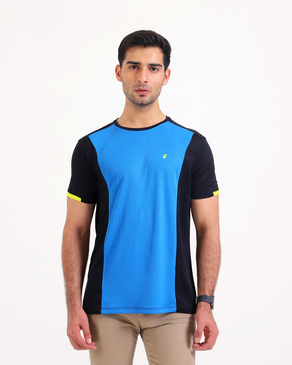 Men Panel Active Wear Tee - Engine - Buy Now