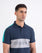 Men S/S Panel Polo Tee For MEN - ENGINE