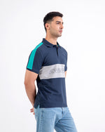 Men S/S Panel Polo Tee - Engine - Buy Now