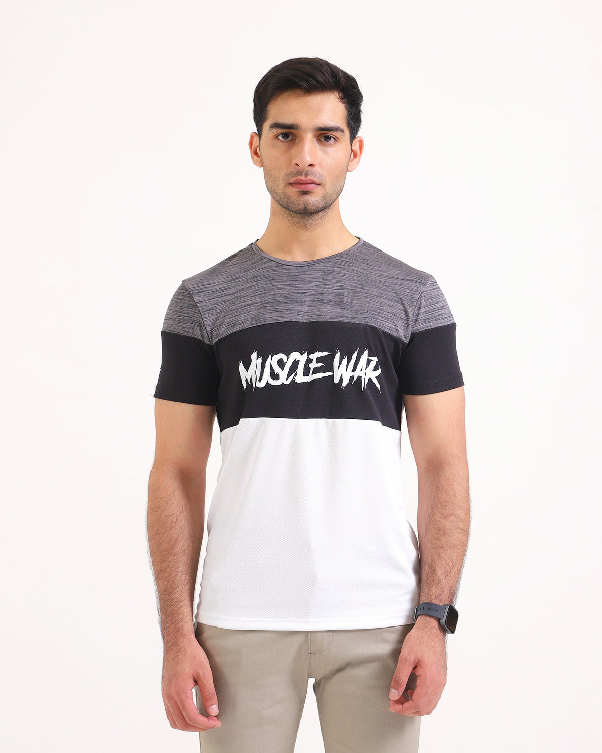 Men Active Wear Panel Tee - Engine - Buy Now