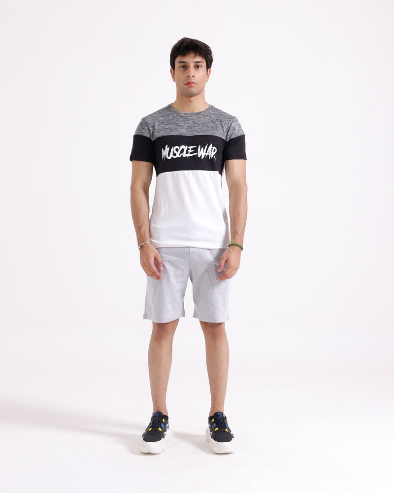 Men Panel Active Wear Tee - Engine - Buy Now
