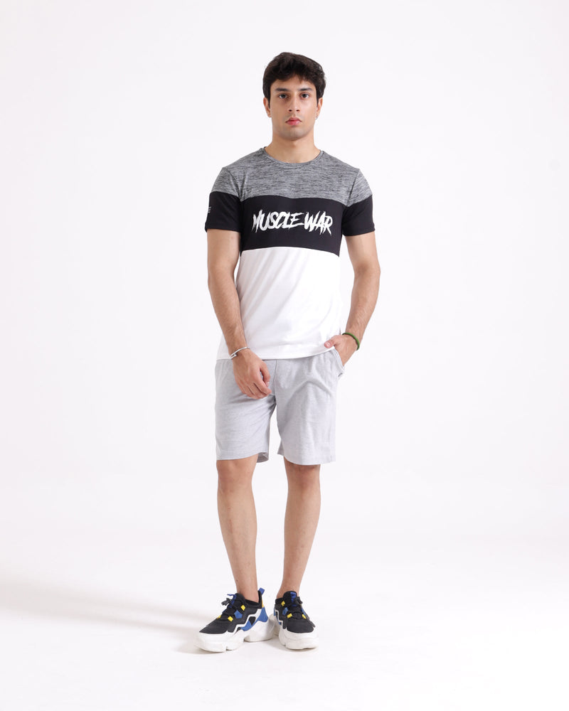 Men Panel Active Wear Tee - Engine - Buy Now